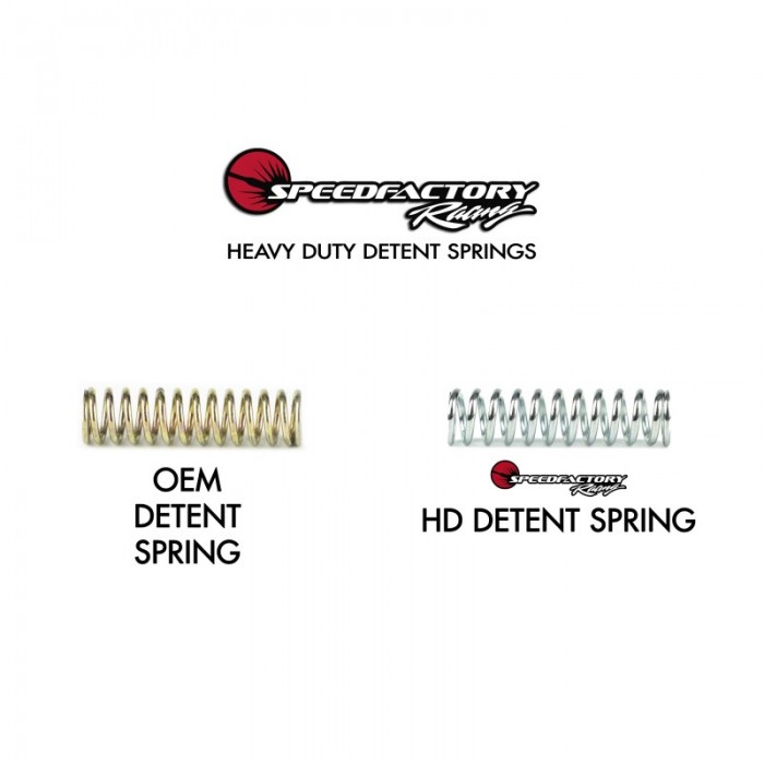 SpeedFactory Racing HD Detent Spring Kit - B/H/F-Series