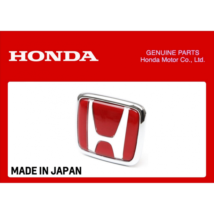GENUINE FOR HONDA REAR RED H BADGE CIVIC TYPE R EP3 01-06