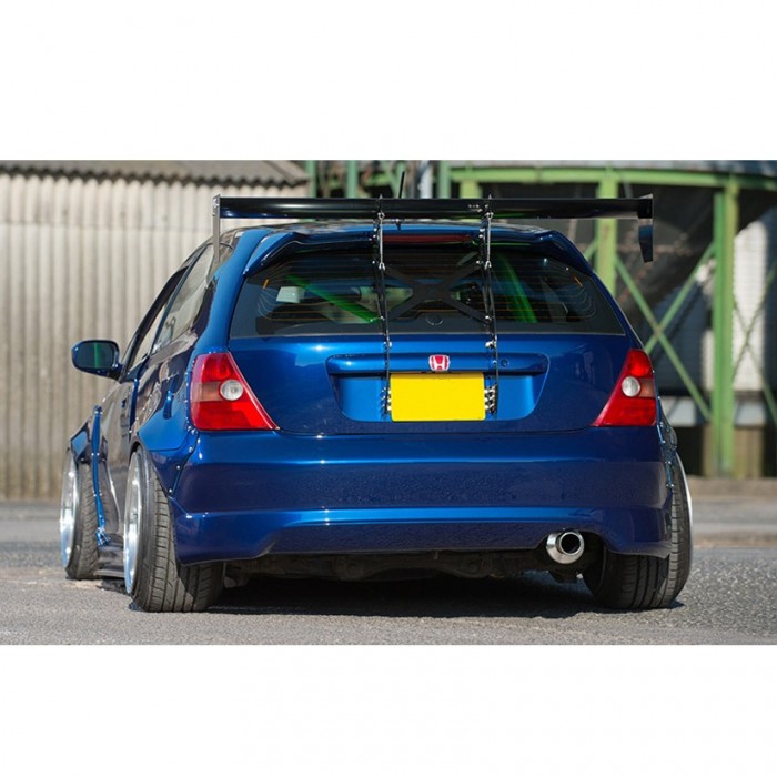 Tegiwa Rear Wing Spoiler Mounts With Fixed Strut Civic EP