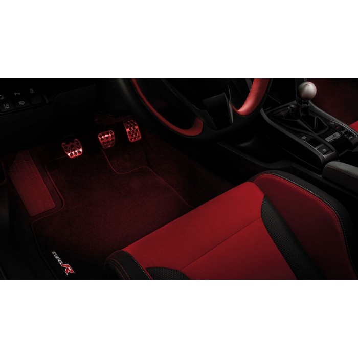Genuine EDM Honda Red Front Ambient Footlight Civic Type R FK8 17+
