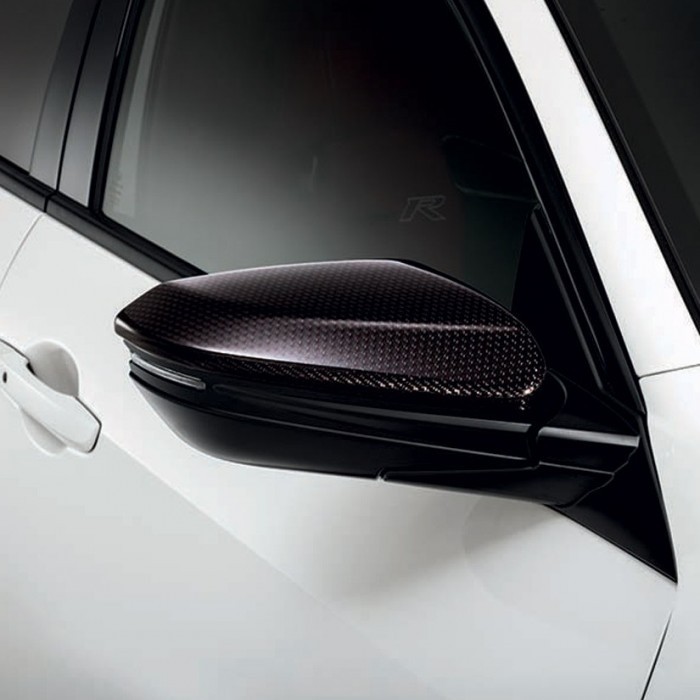 Genuine Honda EDM Carbon Door Mirror Caps Civic Type R FK8 17+