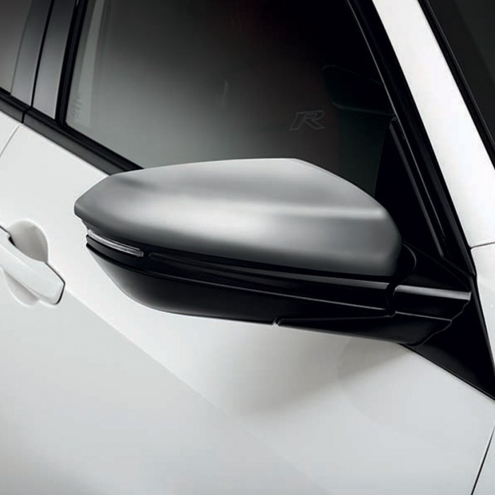 Genuine Honda EDM Silver Door Mirror Caps Civic Type R FK8 17+