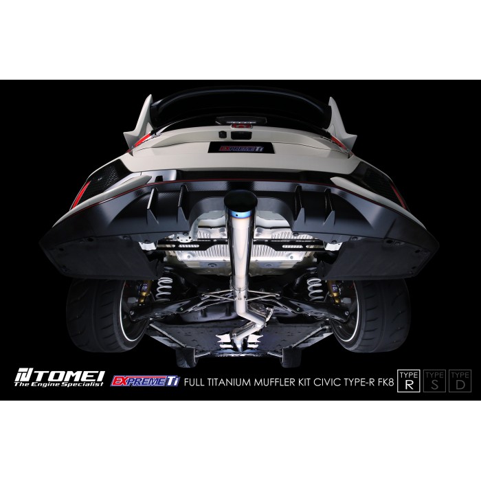 Tomei Titanium TYPE-R Exhaust Expreme Ti - Civic Type R FK8