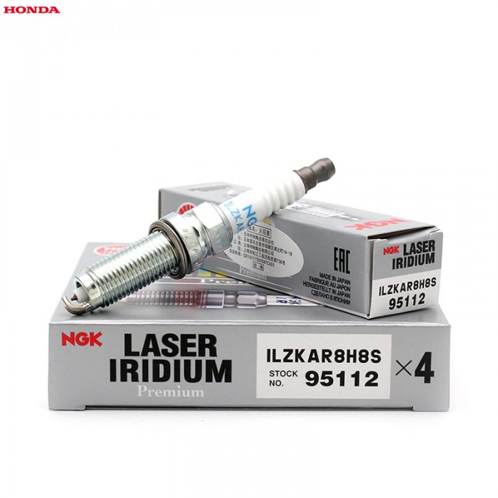 Genuine Honda NGK Laser Iridium Spark Plug ILZKAR8H8S - Civic Type R FK2 / FK8
