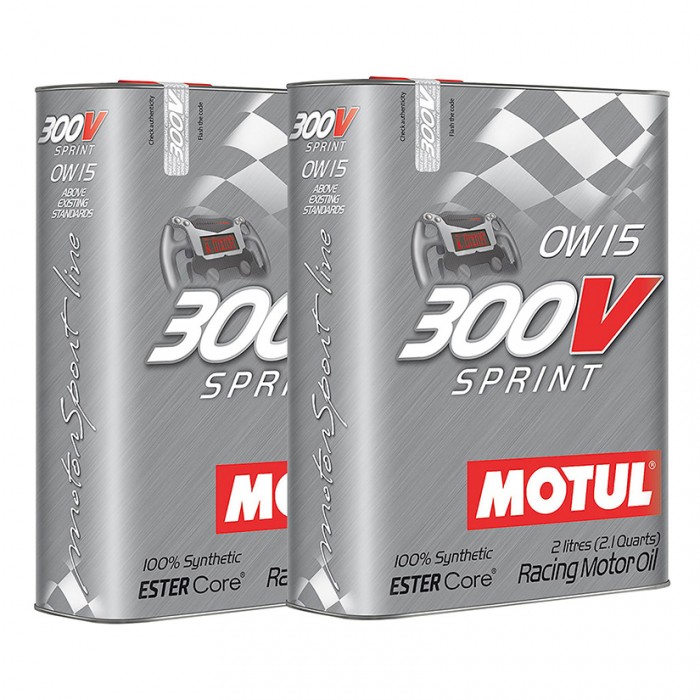 Motul 300V Sprint 0w15 Synthetic Engine Oil