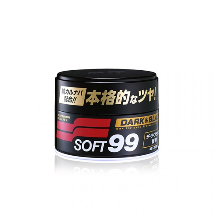 Cire Soft99 - Dark & Black Wax - Noir & Foncé