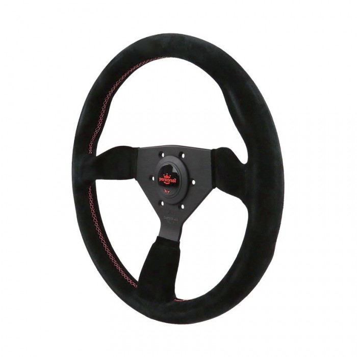 Personal Neo Grinta Suede Leather Steering Wheel - 330mm