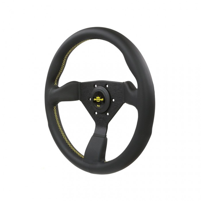 Personal Grinta Leather Steering Wheel - 350mm