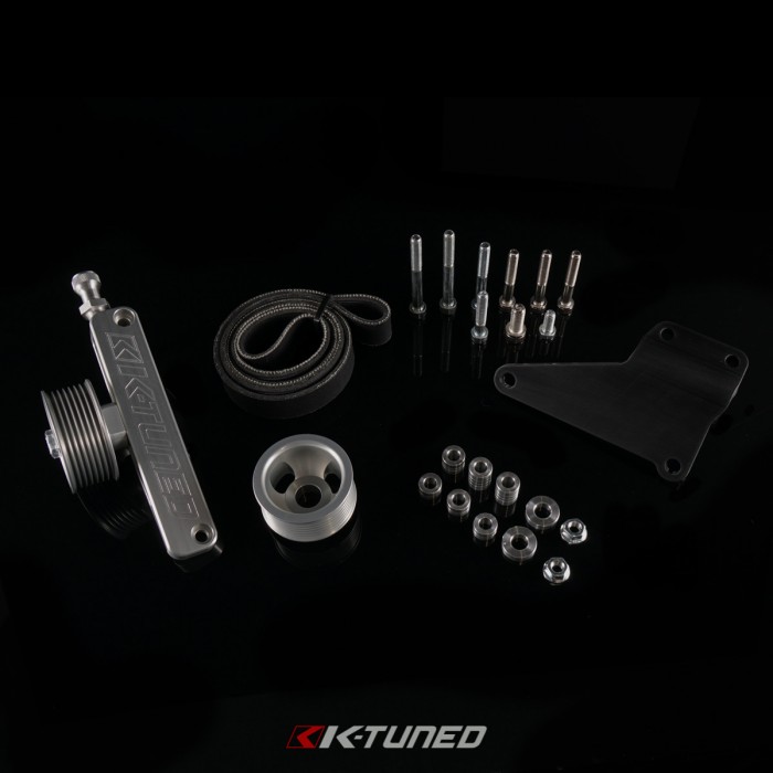 K-Tuned AC & PS Eliminator Pulley Kit - Universal K20 K24