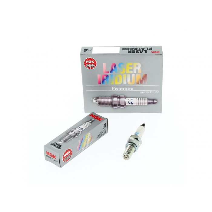 NGK Spark Plugs Laser Iridium IMR9C-9HES - Set of 4