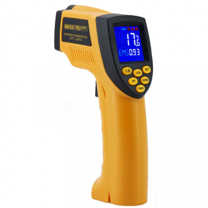 BG Racing Infrared Thermometer Gun -50 To 800°C With Carry Case