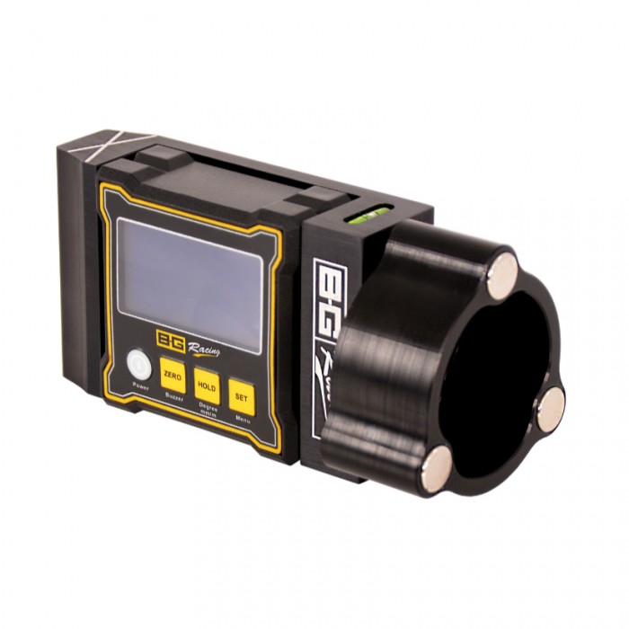 BG Racing Billet Digital Camber/Castor Gauge With Magnetic Adaptor