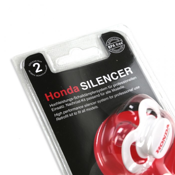 Honda Power of Dreams Merchandise Childs Baby Babies Dummy/Soother/Silencer x2 