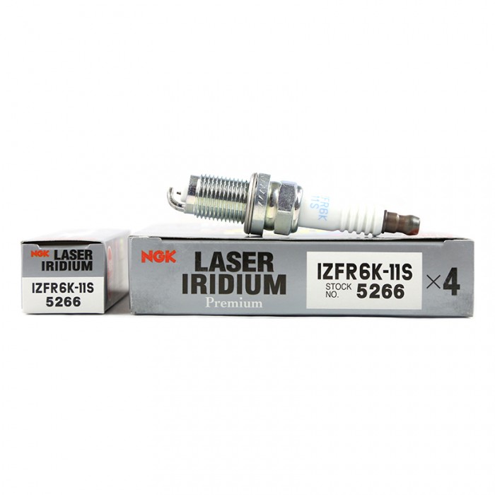 NGK Laser Iridium Spark Plugs IZFR6K-11S - Civic 1.8L R18